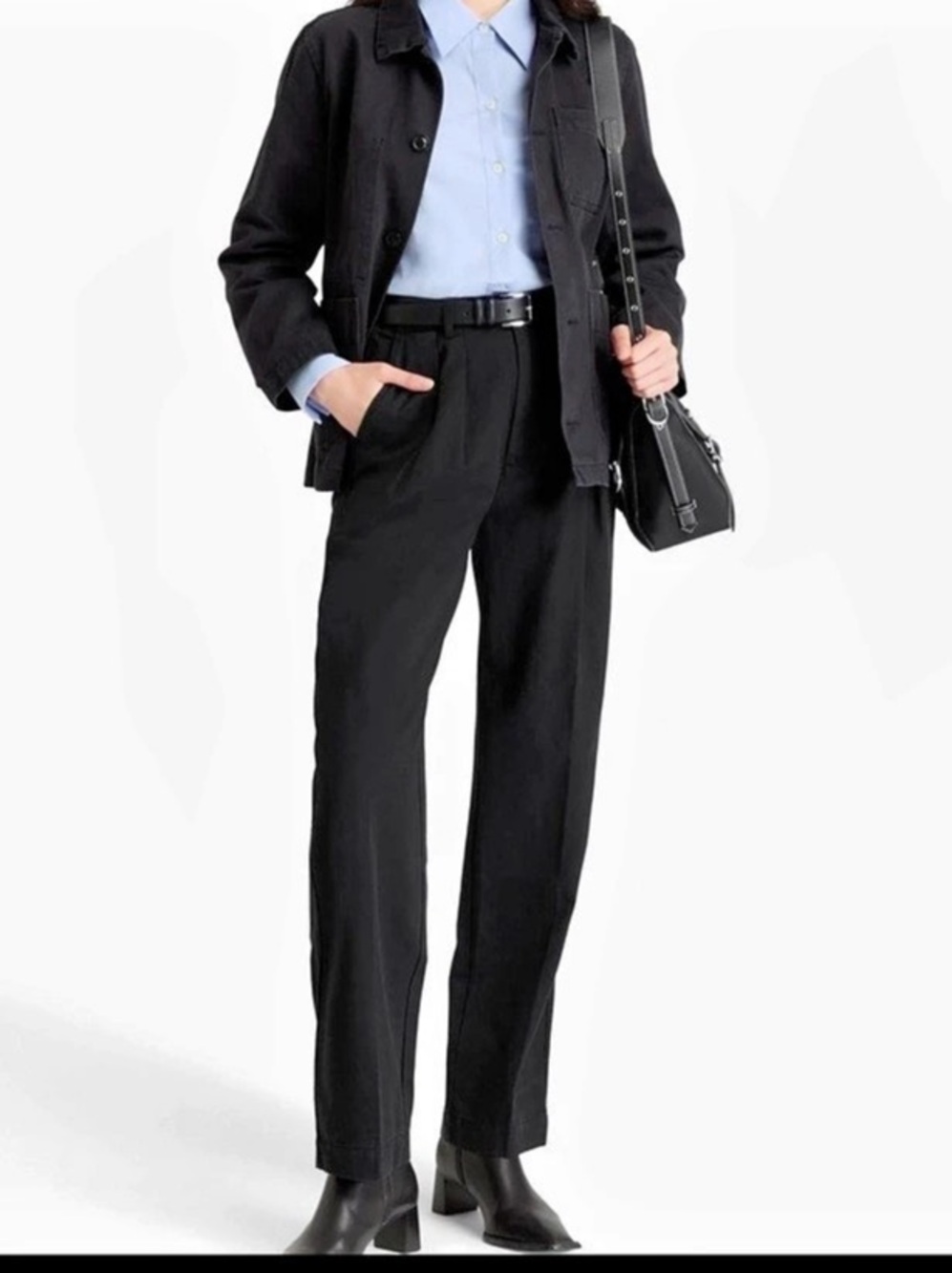 Keaton double pleat pants, size 10